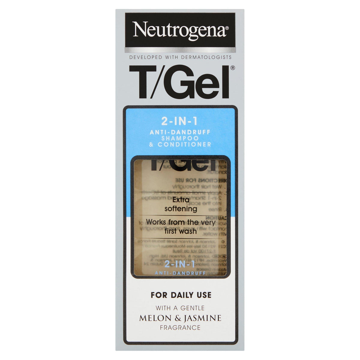 Neutrogena T/Gel 2 in 1 Shampoo & Conditioner 250ml