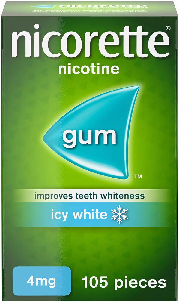 Nicorette Icy White Gum 4mg