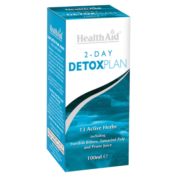 HealthAid 2-Day Detox Plan Liquid - 100ml - HealthAid supplement available at Medicosmetic