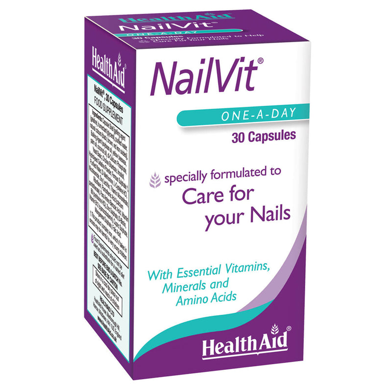 HealthAid NailVit - 30 tablets - HealthAid supplement available at Medicosmetic