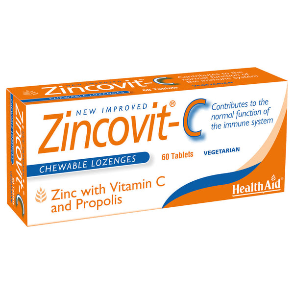 HealthAid Zincovit-C - 60 tablets - HealthAid supplement available at Medicosmetic