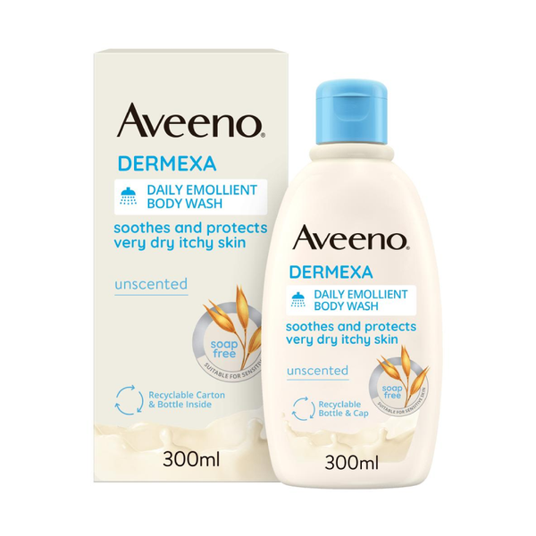 Aveeno Dermexa Daily Emollient Body Wash 300ml