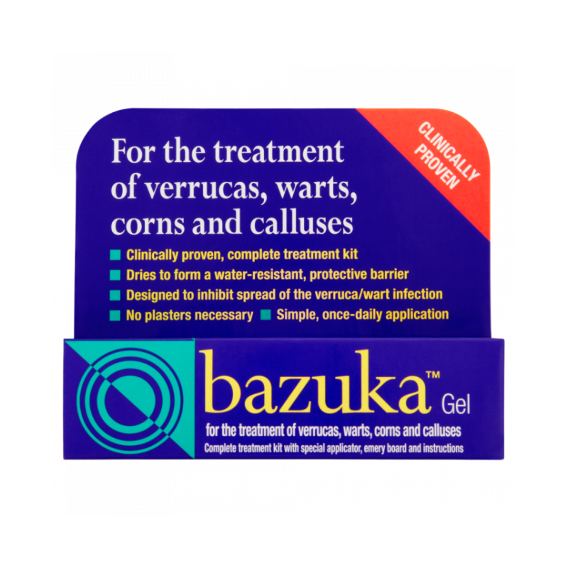 Bazuka Verruca & Wart Treatment Gel