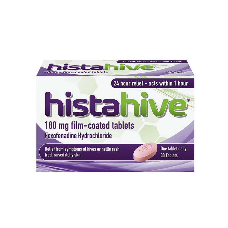 Histahive Fexofenadine 180mg Tablets