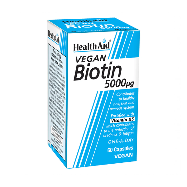 HealthAid Biotin 5,000µg - 60 tablets