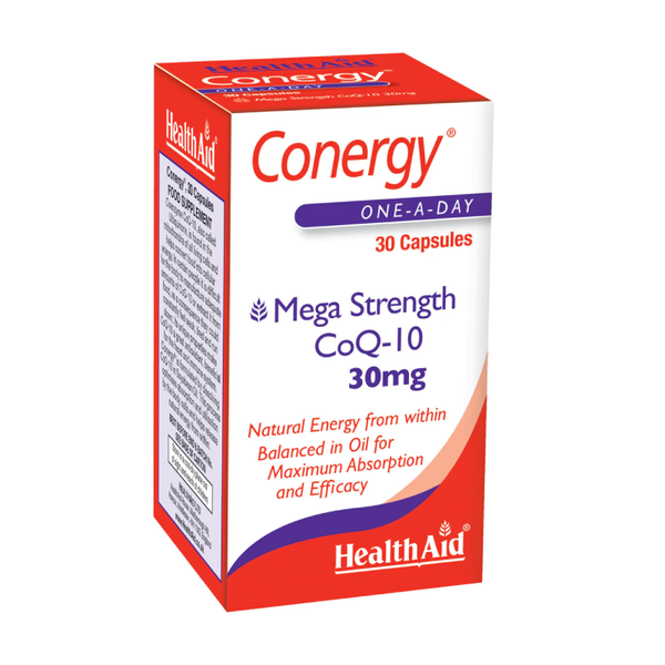 HealthAid Conergy CoQ-10 30mg - 30 tablets