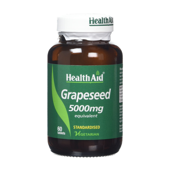 HealthAid Grapeseed 5000mg - 60 tablets