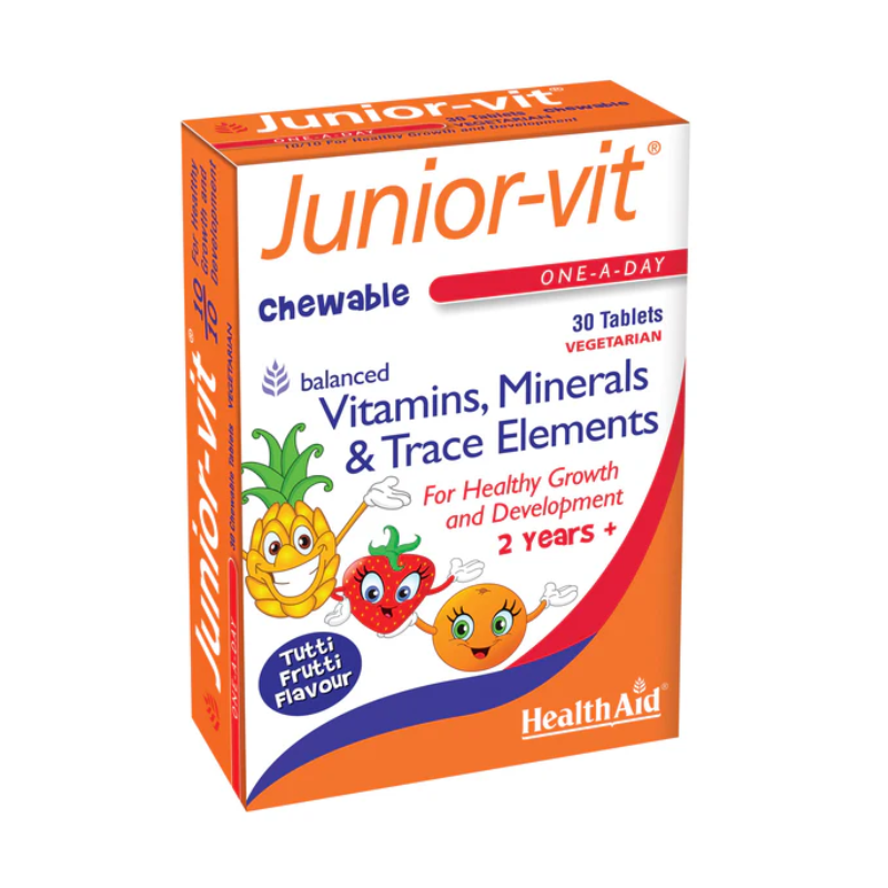 HealthAid Junior-Vit Chewable - 30 tablets