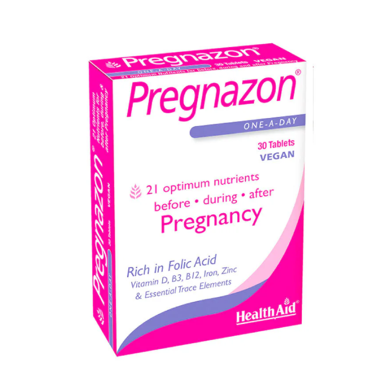 HealthAid Pregnazon Pregnancy Complete - 60 tablets