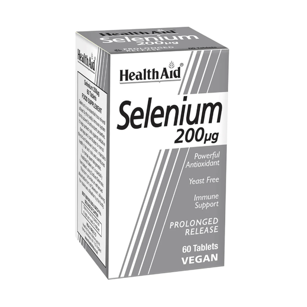 HealthAid Selenium 200µg - 60 tablets