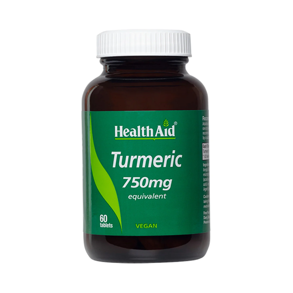 HealthAid Turmeric 750mg - 60 tablets