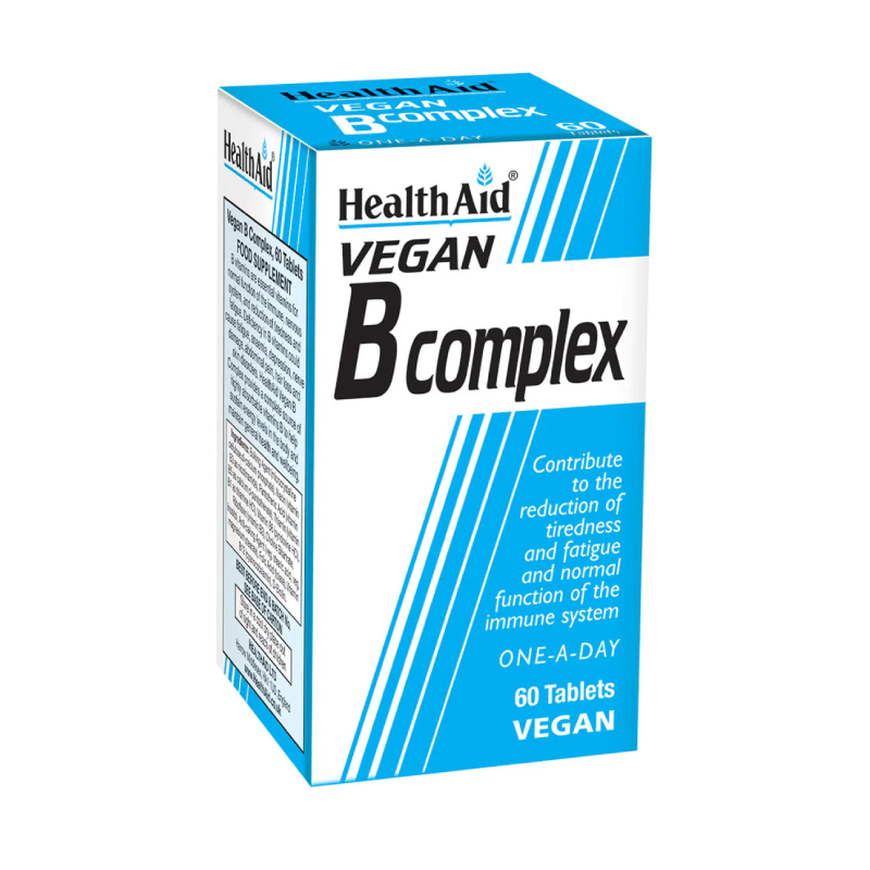 HealthAid Vitamin B12 B-Complex - 60 tablets