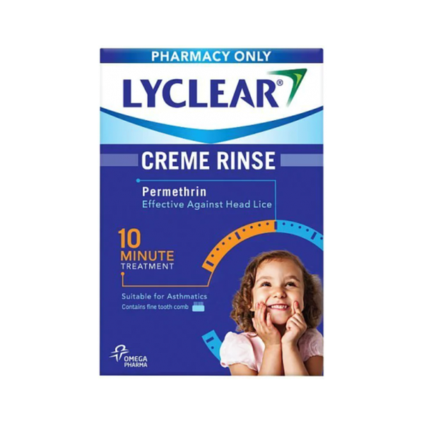 Lyclear Creme Rinse 1% 59ml Permethrin