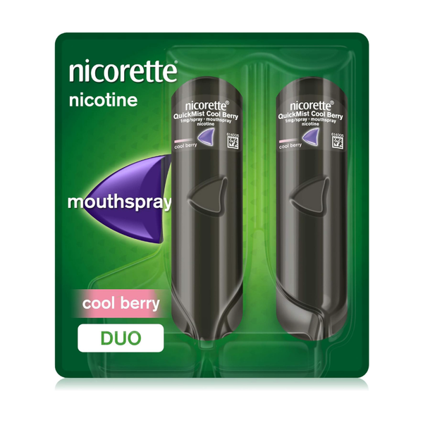 Nicorette Cool Berry Quickmist Mouth Spray 1mg