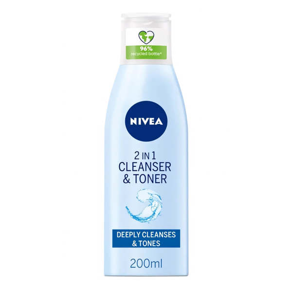 Nivea 2 in 1 Cleanser & Toner 200ml