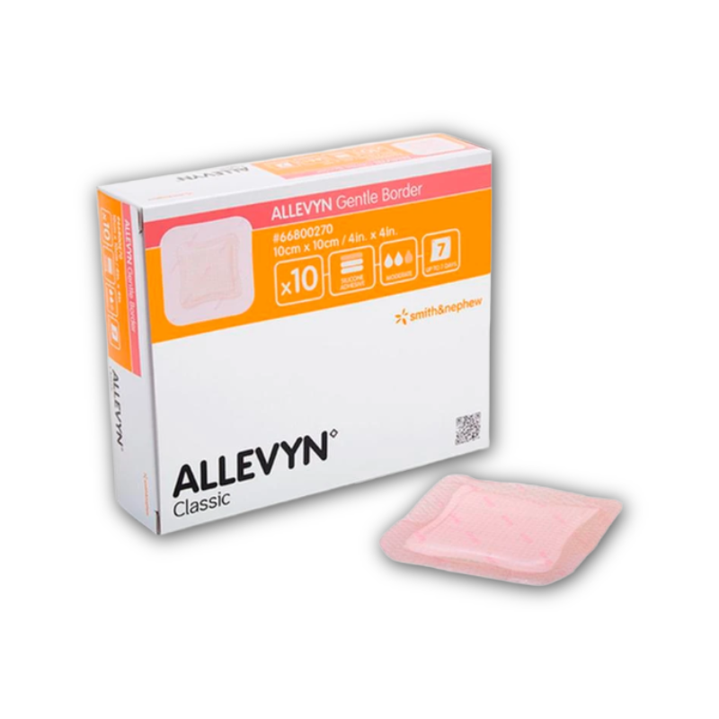 Allevyn Gentle Border Dressing 10cm x 10cm