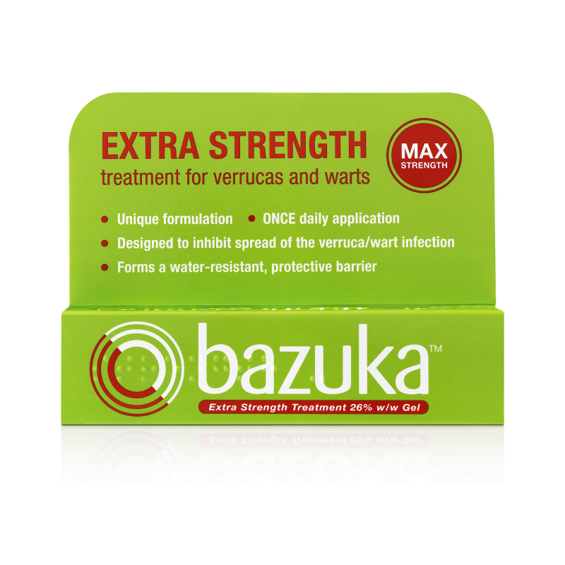 Bazuka Extra Strength Verruca & Wart Treatment Gel