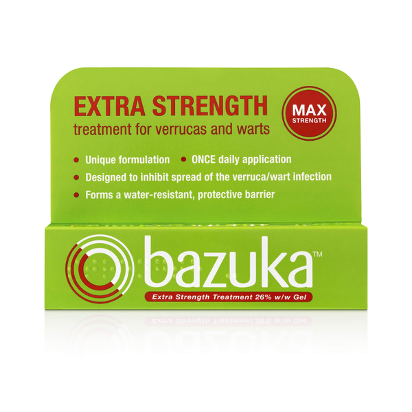 Bazuka Extra Strength Verruca & Wart Treatment Gel