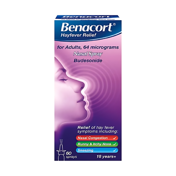 Benacort 64mcg Nasal Spray 10ml