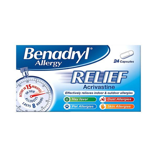 Benadryl Allergy Relief Capsules