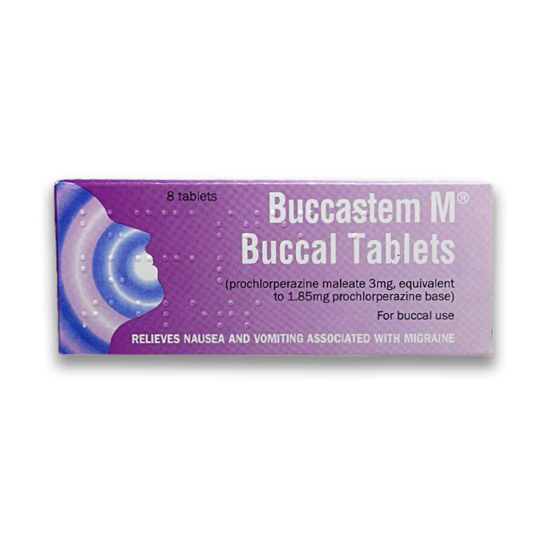 Buccastem M 3mg Buccal Tablets (Prochlorperazine)