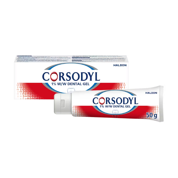 Corsodyl Dental Gel 1% 50g