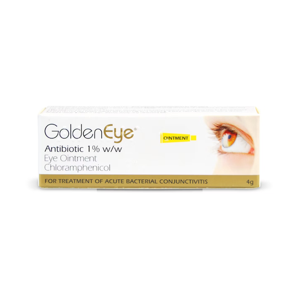 GoldenEye Antibiotic 1% Eye Ointment 4g Chloramphenicol