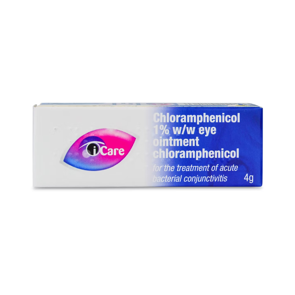I-Care Chloramphenicol Eye Ointment 1% 4g