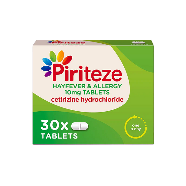 Piriteze Hayfever & Allergy 10mg Tablets